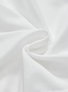 ROMWE EDITION Hime Gyaru Cute Sweet Off-Shoulder Plus Size Blouse - White - View 6