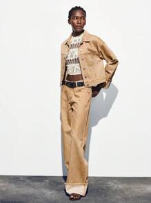 Maija 女士休闲日常水洗纽扣牛仔夹克