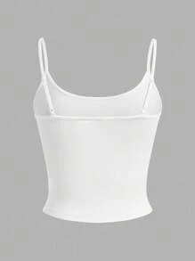 Comfortcana 4 pièces Ensemble short en tricot et camisole grande taille - Multicolore - Voir 10