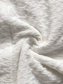 Soleia 2件套女士海星装饰吊带上衣和镂空腰短裤 - 白色 - 查看 7