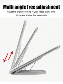 SHEIN 1PC Portable Simple Folding Desktop Phone And Tablet Leisure Stand, Creative Nightstand Phone Holder, Stylish And Compact Design, Easy Hands-Free Viewing And Multiple Uses  Phone Holder  Small Gift