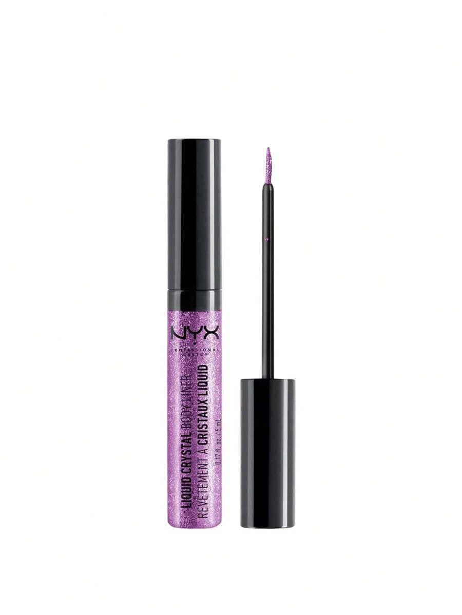 NYX Liquid Crystal Glitter Body Liner LCL103 Pink 5 Ml - LCL103 粉紅色 - 查看 1