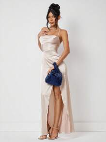 SHEIN SXY Quý cô, Túi xách cầm tay nữ, Túi xách buổi tối, Thời trang, Thanh lịch, Đơn giản, Cá nhân hóa, Đa năng, Cổ điển, Hạt dọc, Đỏ, Kim sa, Dành cho tiệc cocktail, Tiệc tùng, Vũ hội, Câu lạc bộ, Hẹn hò, Sinh nhật, Buổi tối, Đêm hẹn hò, Vũ hội - Màu xanh lam - Xem 7