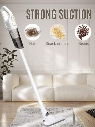 Cordless Stofzuiger Cleaner, Cleaner Home Car, held Lightweight Bagless Quick Cleaning Of Carpets Floors, Pet Hair Hard Must Have Clean Tidy Home, As Men Women view 4