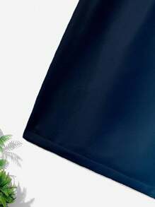 Pantaloncini casual larghi con stampa degradè di alberi di cocco, adatti per l'estate, per ragazzi adolescenti