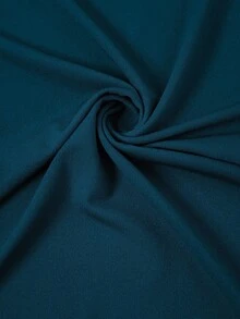 Ellevyn V领修身连体裤，优雅造型 - 水鴨藍 - 查看 6