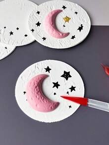 SHEIN 10/20/30 pezzi di pannelli in schiuma rotonda 3D, arte di carta per attività fai-da-te e progetti creativi - scelta regalo ideale, scuola, ufficio, interazione familiare e connessione emotiva, creativo fatto a mano