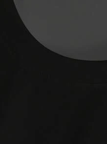 Manfinity LEGND Men's Letter Print Round Neck Short Sleeve Casual T-Shirt And Drawstring Waist Shorts Set