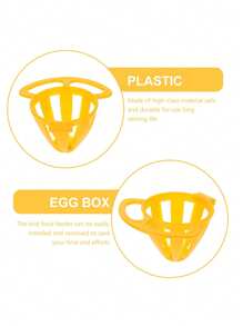 1/2/6PCS Bird Feeder For Parrot/Canary/Finch - Egg-Shaped Wire Cage Food Holder, Hanging Bird Food Dish For Budgies & Small Birds