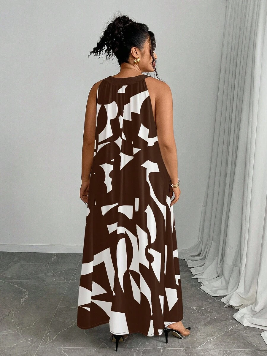 Zara | Vibrant Halter Summer Dress