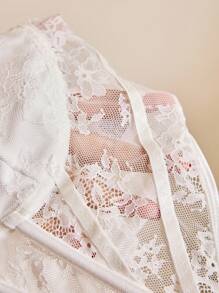 Relinas Women's Stylish Date Party Valentine's Day Lace Hollow Corset Top For Holiday Party Clothes