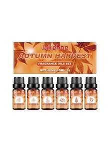 SHEIN 6pcs Essential Oil, Long-Lasting Warm Fragrance Soft Fragrance Indoor Warm Atmosphere Aromatherapy Essential Oil - Multicolor - View 5