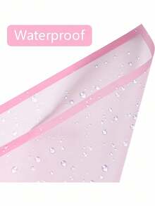 10/20/40 buc hârtie de împachetat floral semitransparentă, culoare roz mată, bordură solidă, impermeabilă, hârtie de împachetat cadou cu flori, DIY, pentru Ziua Îndrăgostiților, nuntă, ziua de naștere, absolvire, petrecere de mireasă, aniversare, decor, primăvară-vară, ambalaj cadou, buchet de trandafiri, cadou