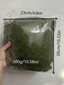 300g/40g/30g Premium Artificial Moss Lawn | Realistic Fake Moss Mat For Miniature Landscape & Model Scenery | DIY Green Plant Ground Cover | Terrarium Decor | Fairy Garden Supplies | Potted Plant Top Dressing | Window Sill Decoration | Creative Landscape Design Projects