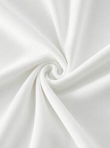 MOTF PREMIUM FAUX FEATHER & PEARL BOXY T-SHIRT - White - View 6