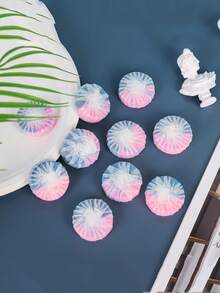 10pcs/Set Bubble Toilet Cleaners - Flower-Fragranced Toilet Cleaner Tablets - Automatic Toilet Cleaning System, Including Toilet Cleaner, Deodorizer, Urine Stain Remover Tablets, Sink Stain Remover And General Cleaning Supplies - Pink - View 6