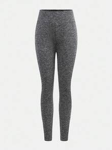 SHEIN 3pcs/Set Tween Girls' All-Match Versatile Knit Leggings, Buy 1 Get 2 Free, Casual Everyday Wear Long Pants Fall Winter - Multicolor - View 8