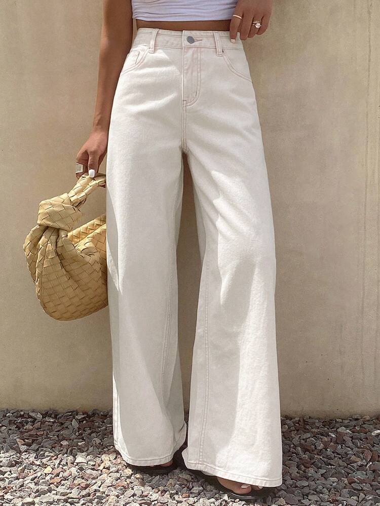 Women's Loose Casual Straight Leg Jeans, Summer New Arrival