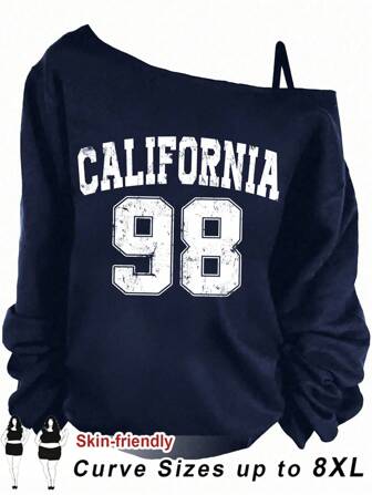 SHEIN CURVE+ 大码休闲简约花卉灰色无袖女士 T 恤，女士秋季服装，女士秋季服装，冬季，CURVE PLUS