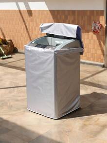 洗衣机罩 涤纶防水 顶装式洗衣机烘干机罩 防晒 银色涂层 防尘罩 - 彩色 - 查看 7