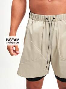 ARC atmungsaktive Doppelschicht Athletik Shorts - leichte Unterstützung für Langstreckenläufe