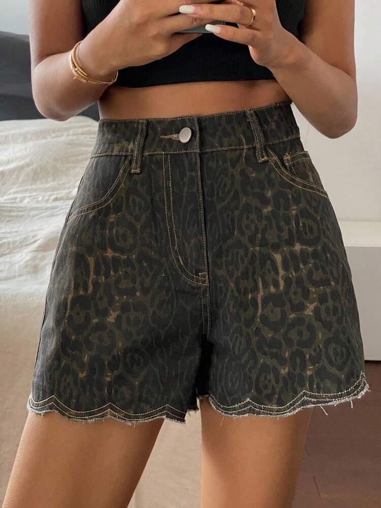 Women's Loose Casual Vacation Style Denim Shorts, Summer New Arrival Jorts