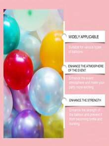 SHEIN 1pc 100ml Balloon Brightening Additive, Enhances Balloon Appearance And Glow Durability, Portable - Multicolor - View 5