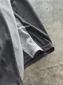 AXEPEAK 2pcs Men's Knit Casual Loose Fit Short Sleeve T-Shirt And Elastic Waist Straight Leg Shorts Set