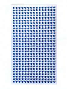 SHEIN 1 件套水钻什锦贴纸套装，闪亮 DIY 工艺贴纸，适用于剪贴簿、日记本、拼贴画、卡片制作、手机壳装饰、笔记本电脑、水瓶、规划师、礼品包装 - 用于美学项目的自粘宝石 - 白色 - 查看 6