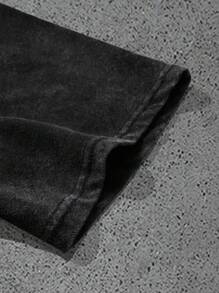 Manfinity Roghcode Manfinity Streetrush Men's Fashion Casual Statue Of Liberty Print Round Neck Short Sleeve T-Shirt, 2000s Style - Multicolor - View 4