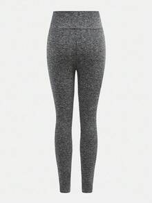 SHEIN 3pcs/Set Tween Girls' All-Match Versatile Knit Leggings, Buy 1 Get 2 Free, Casual Everyday Wear Long Pants Fall Winter - Multicolor - View 7