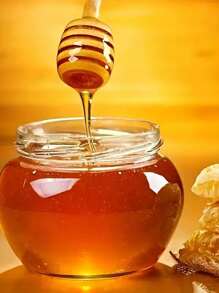 20 件 8 厘米木制蜂蜜勺、勺子和果酱搅拌棒，用于搅拌和厨房工具、厨房、圣诞礼物 - 米色 - 查看 7