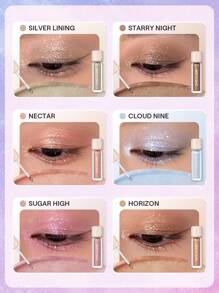 SHEGLAM Airglow 眼彩液-Horizon 品牌 美容 化妝 化妝品 適合女性與女孩 完美搭配夏季春季 Y2K 時尚 流行 生日 母親節禮物 假期 派對準備就緒 最佳顏色 - Horizon - 查看 6