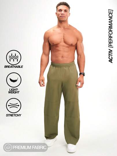 Men's Casual Versatile Outdoor Sweatpants Loose Fit Comfortable