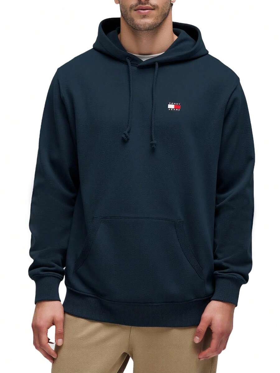 Tommy Hilfiger Felpa con cappuccio con logo TJM REG - Dark Night Navy - Visualizzare 1