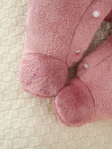 新生女婴礼品套装、长袖连脚裤、毛毯、围兜、帽子、可爱柔软家居服 - 彩色 - 查看 5