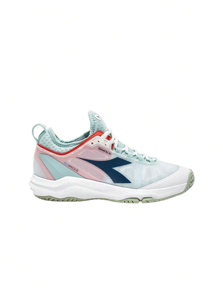Women Court Tennis Shoes Speed Blushield Fly 4 + - Clay 101179508 White - Pink - View 1