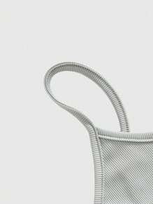 ROMWE Hippie 女式太阳印花罗纹修身休闲吊带背心