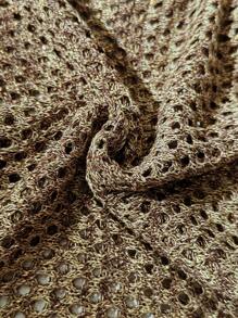 Modelyn Asymmetrisches Strick-Poloshirt mit Umlegekragen in verschiedenen Farben, kurzärmlig, Sommer, Cut Out