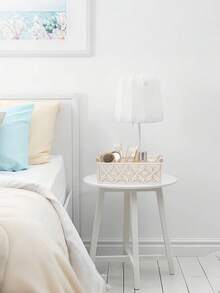 SHEIN Giỏ đựng đồ bằng dây gai đan thủ công kiểu Bohemian, một vật dụng đa năng và đầy phong cách cho ngôi nhà, phù hợp với phòng tắm, phòng ngủ hoặc phòng khách. Có thể dùng làm giá đựng khăn giấy trang trí trên mặt bàn, kệ đựng đồ trong tủ phòng tắm hoặc vật trang trí nhà cửa. - Màu be - Xem 5