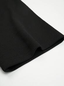Manfinity Homme Áo thun nam cổ tròn tay ngắn raglan màu tương phản thường ngày - Nhiều màu - Xem 4