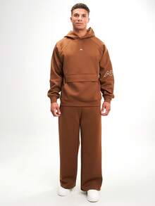 ARC HexFlex Pro Men Training Ultra-Flex Gym Lifestyle Street Pants, Fall - Brown - View 6