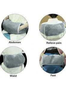 SHEIN 三件套水暖腰带 宝特瓶暖水袋暖腰带热手暖宝暖腰暖肚注水腰带。 - 彩色 - 查看 3