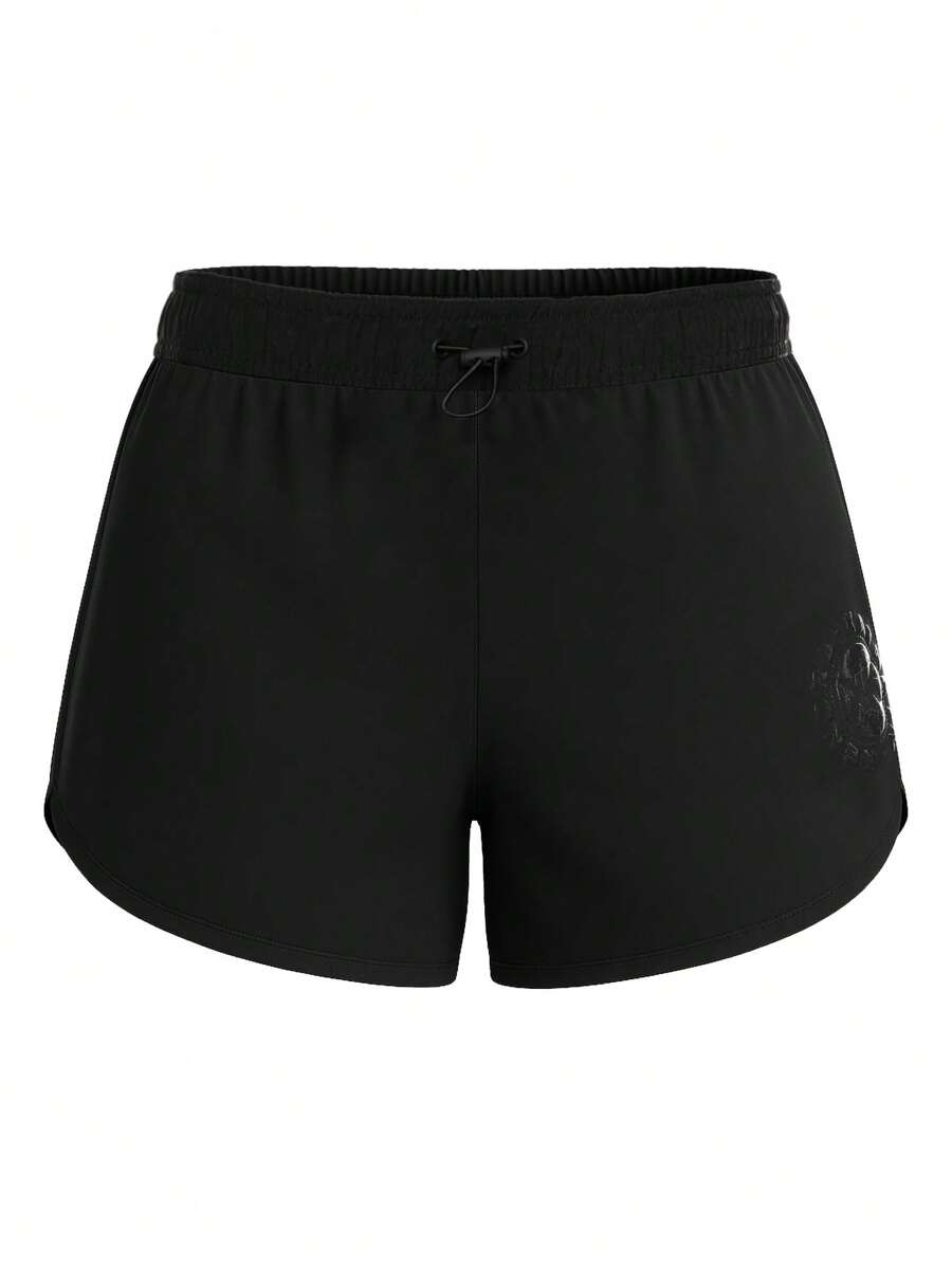 GYMSHARK KK Twins Woven Shorts - Black - View 1