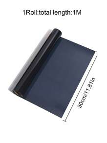 SHEIN 1 Roll Htv Heat Transfer Vinyl Cutting Film For Clothing Diy Heat Press Transfer Valentine's Day, Valentines Wedding, Birthday - Black - View 9