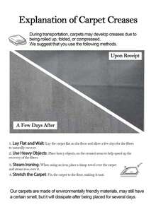 SHEIN 水晶天鹅绒复古黑胶唱片地毯，水晶天鹅绒浮雕波西米亚风，水晶天鹅绒浮雕绿色复古 - 轻盈、防滑，适用于客厅、卧室、浴室和办公室装饰 - 情人节的完美时尚家居装饰，音乐爱好者的理想礼物 - 彩色 - 查看 8