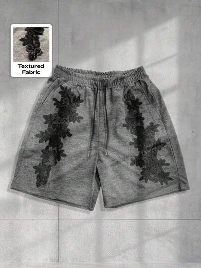 Street Life Herren bedruckte Lässig Shorts, geeignet für Frühling/Sommer