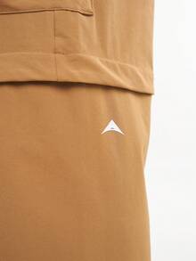 Casual Fashion Versatile Loose Solid Color Men's Pants, Fall - Brown - View 7