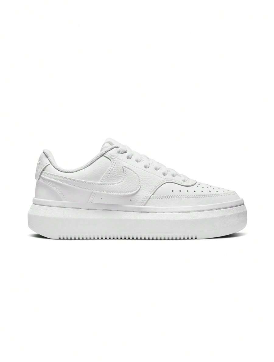 Nike Court Vision Women's Sneakers White/White/White DM0113-100 - 白色/白色/白色 - 查看 1