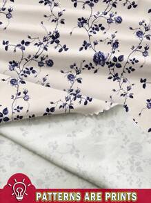 EMERY ROSE Plus Size Women Rose Flower Print Camisole